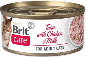 Brit Care Cat Fillets Chicken&Milk 70g