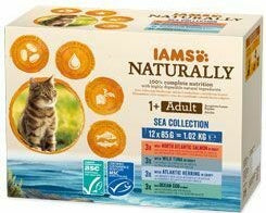 Iams Cat mořské maso v omáčce 12 x 85 g