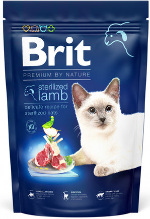 Brit Premium by Nature Cat Sterilized Lamb 1,5 kg