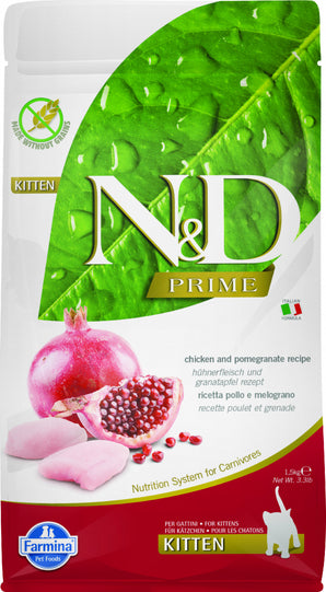 N&D Prime Kitten Chicken and Pomegranate 1,5 kg