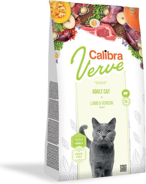 Calibra Verve Grain Free Adult Lamb & Venison 8+ 750g