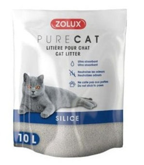 Podestýlka PURECAT natural silica 10l