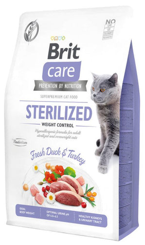 Brit Care Cat Grain-Free Sterilized Weight Control 2kg