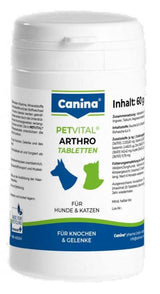 Canina Petvital Arthro 60tbl. Podpora zdraví kloubů a chrupavek.