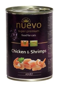 Nuevo Cat Adult Kuře & krevety 400 g