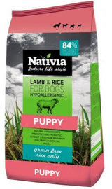 Krmivo pro štěňata Nativia Dog Puppy Lamb&Rice 3kg