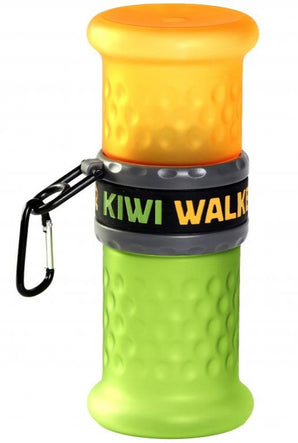 Cestovní láhev 2in1 oranž.-zelená 750+500 ml Kiwi – dvoudílná cestovní láhev s objemem 750 a 500 ml.