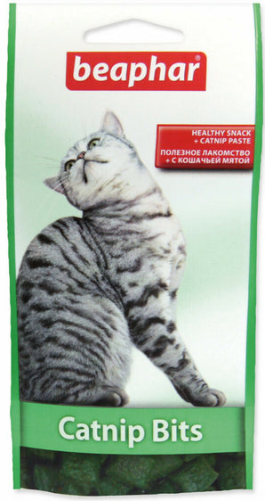 Beaphar Pochoutka Catnip Bits šanta 35g