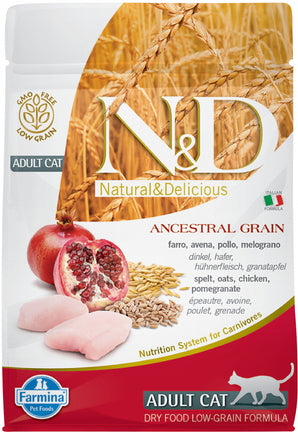 N&D LG Cat Neutered Chicken & Pomegranate 300 g