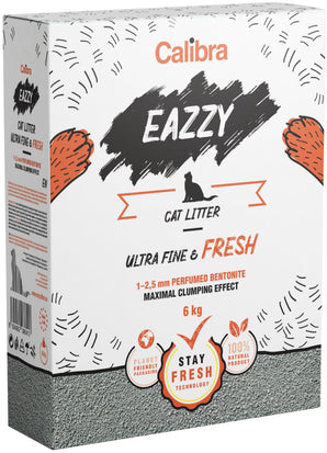 Calibra Eazzy Eazzy Cat podestýlka Ultra Fine & Fresh 6 kg