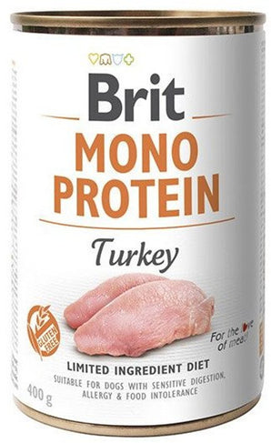 Brit Dog konz Mono  Protein Turkey 400g