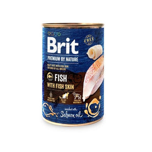 Brit Premium Dog by Nature  konz Fish & Fish Skin 400g