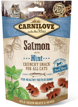 Carnilove Cat Crunchy Snack Salmon&Mint 50g