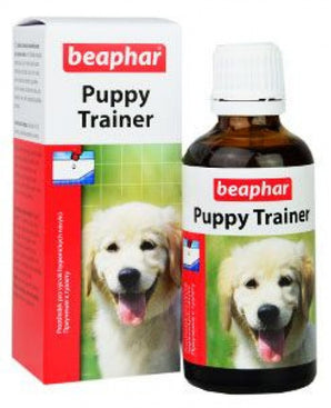 Beaphar výcvik Puppy Trainer gtt pes 50ml: Kapky pro výcvik štěňat, pomáhají naučit psy močit na určeném místě. Jednoduché použití.