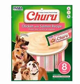 Churu Dog Chicken with Salmon 8x20g