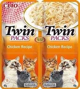 Churu Cat Twin Packs Chicken in Broth 2x40g