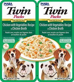 Churu Dog Twin Packs Chick&Veg. in Broth 2x40g