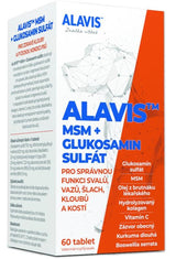 Alavis MSM + Glukosamin sulfát pro psy, 60 tbl – kloubní výživa pro psy s MSM a glukosaminem.