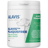 Alavis PlaqueFree pro psy a kočky, 40 g – doplněk stravy pro zlepšení zdraví zubů a dásní.