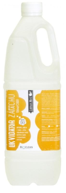 BIOclean likvidátor zápachu 1 l LEMON MINT – prostředek na likvidaci zápachu s vůní citronu a máty v objemu 1 l.