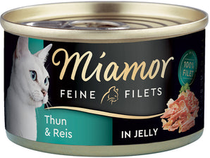 Miamor Feine Filets Tuňák & Rýže Jelly 100 g