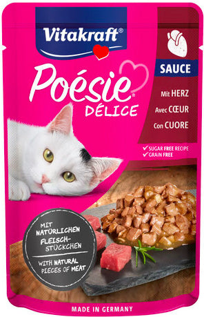 Vitakraft Poésie DéliSauce Srdce 85 g