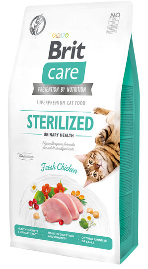 Brit Care Cat Grain-Free Sterilized Urinary Health 7kg