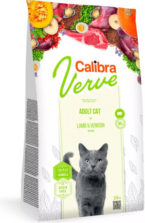 Calibra Verve Grain Free Adult Lamb&Venison 8+ let 3,5kg