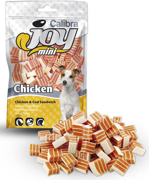 Calibra Joy Dog Mini Chicken & Cod Sandwich 70g