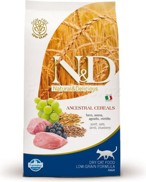 N&D LG Cat Adult Lamb & Blueberry 1,5 kg