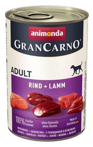 Animonda GranCarno konz. Adult Hovězí & Jehněčí 400g