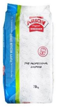 Arion Breeder Original Puppy Medium Chicken Rice, 20 kg, krmivo pro štěňata středních plemen.