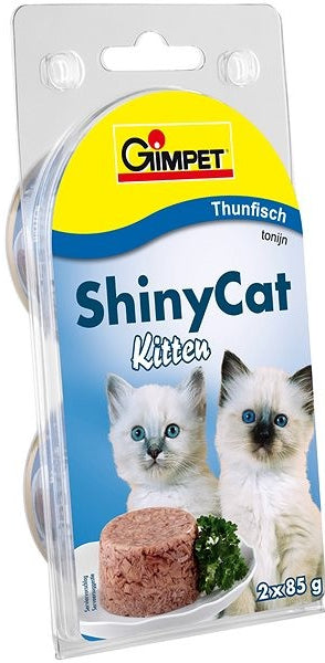 GimCat ShinyCat Junior tuňák 2 x 70g