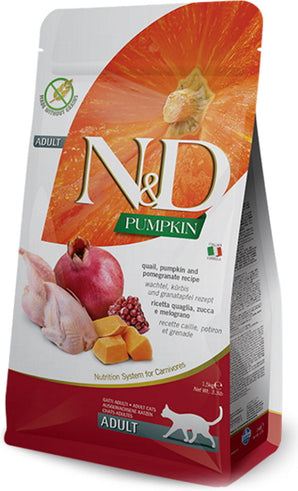 N&D GF CAT Neutered Pumpkin Quail&Pomegranate 1,5 kg