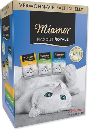 Miamor Ragout Royale Kuře & Tuňák & Králík v želé 12 x 100 g