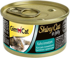 GimPet ShinyCat kuře krevety 70 g