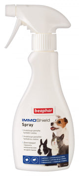 Beaphar IMMO Shield Spray, antiparazitární, 250 ml, ochrana proti parazitům.