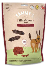 Bosch Sammy’s pochoutka, Sausages Water Buffalo, 240 g, buvolí pamlsky pro psy.