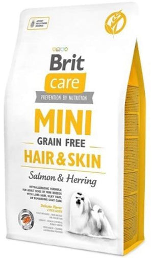 Brit Care Dog Mini Grain Free Hair & Skin 7kg