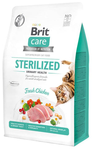 Brit Care Cat Grain-Free Sterilized Urinary Health 400g