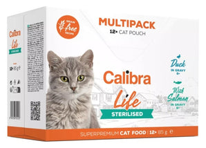 Calibra Cat Life kapsa Sterilised Multipack 12x85g