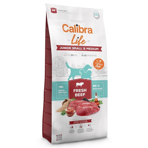 Calibra Dog Life Junior Small&Medium Fresh Beef 2,5kg