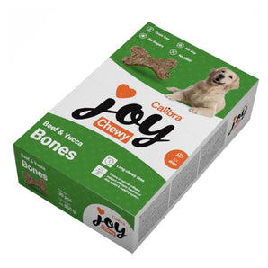 Calibra Joy Dog Chewy Beef & Yucca Bones 850g