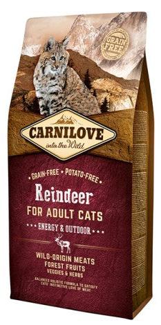 Carnilove Cat Reindeer for Adult Energy & Outdoor 6kg