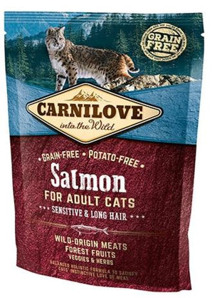 Carnilove Cat Salmon for Adult Sensitiv & LH  400g