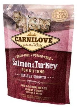 Carnilove Cat Salmon & Turkey for Kittens HG 400g