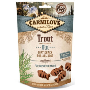 Carnilove Dog Semi Moist Snack Trout&Dill 200g