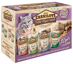 Carnilove Cat Pouch MULTIPACK 12x85g