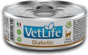 Vet Life Natural Feline Diabetic 85g