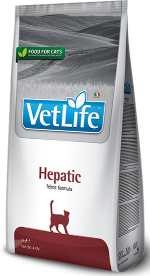 Vet Life Natural Feline Hepatic 2kg